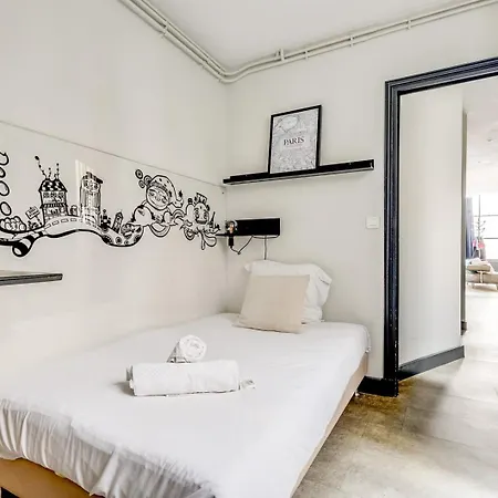L'atelier - Loft Renove En Souplex - Tour Eiffel Apartment