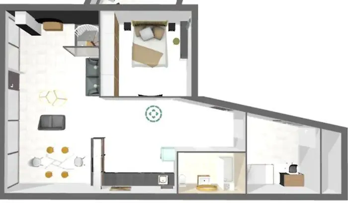 L'atelier - Loft Rénové En Souplex - Tour Eiffel Appartamento