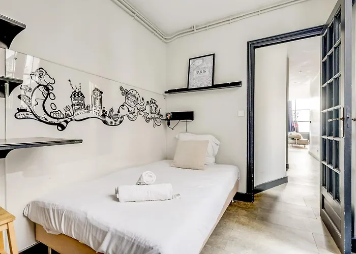 L'atelier - Loft Rénové En Souplex - Tour Eiffel Appartamento