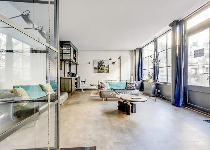 L'atelier - Loft Rénové En Souplex - Tour Eiffel Appartamento *
