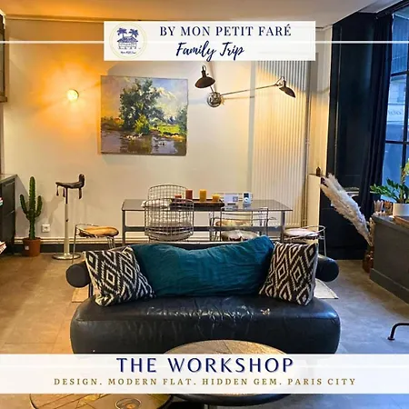 L'atelier - Loft Renove En Souplex - Tour Eiffel Apartment *