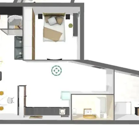 L'atelier - Loft Renove En Souplex - Tour Eiffel Apartment