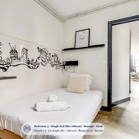 L'atelier - Renove En Souplex - By Mon Petit Fare Apartmán Paříž
