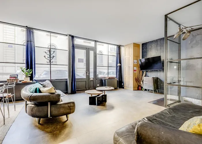 Lägenhet L'atelier - Loft Renove En Souplex - Tour Eiffel Paris