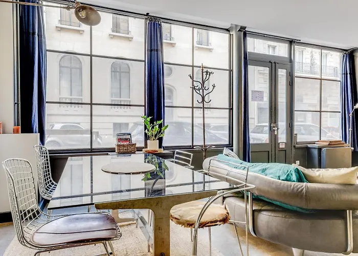 L'atelier - Loft Renove En Souplex - Tour Eiffel Apartman *